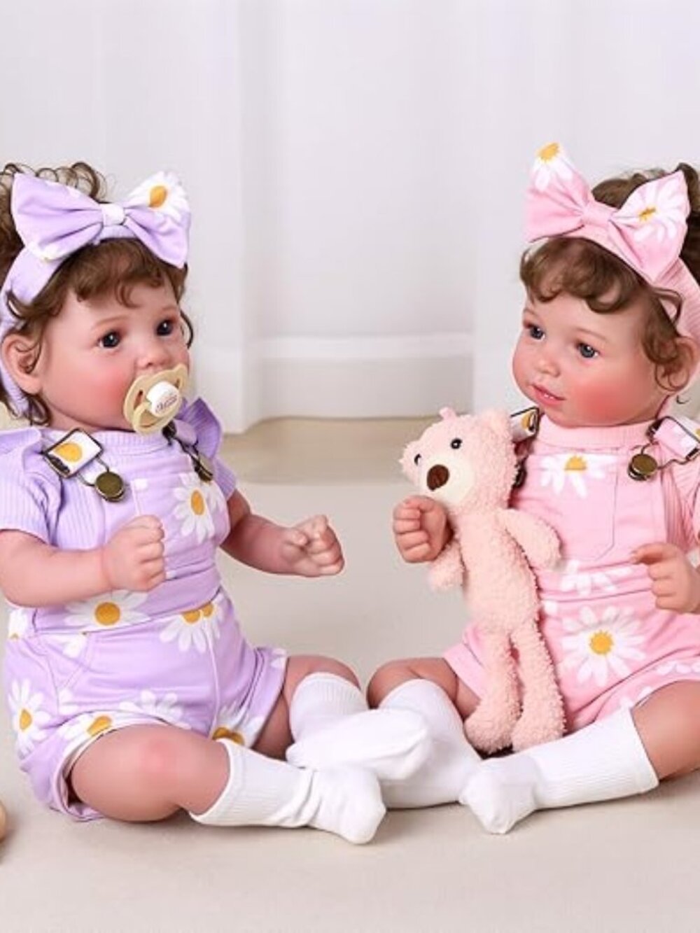 20 inch Cute Soft Vinyl Poseable Body Realistic Baby Doll, Real Life Baby Dolls